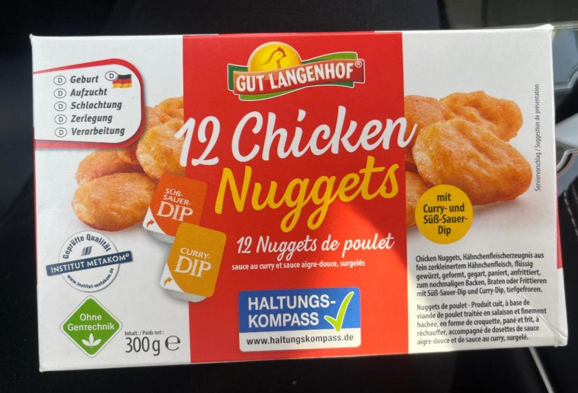 Fotografie - 12 Chicken nuggets Gut Langenhof