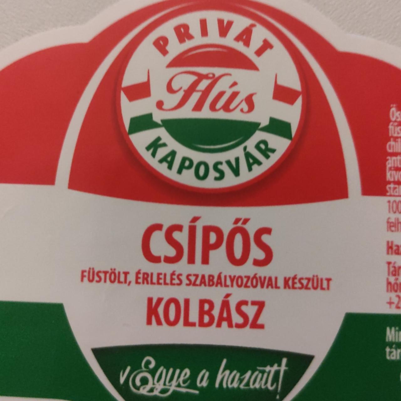 Fotografie - Maďarská klobása pikant Privát Hús Kaposvár