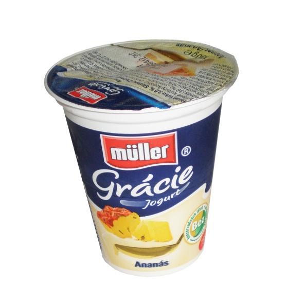 Fotografie - Müller jogurt Gracie ananasový