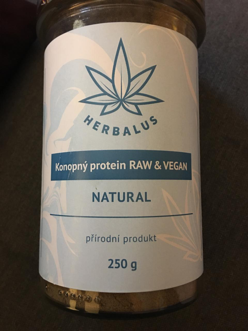 Fotografie - Konopný protein RAW & VEGAN Natural Herbalus