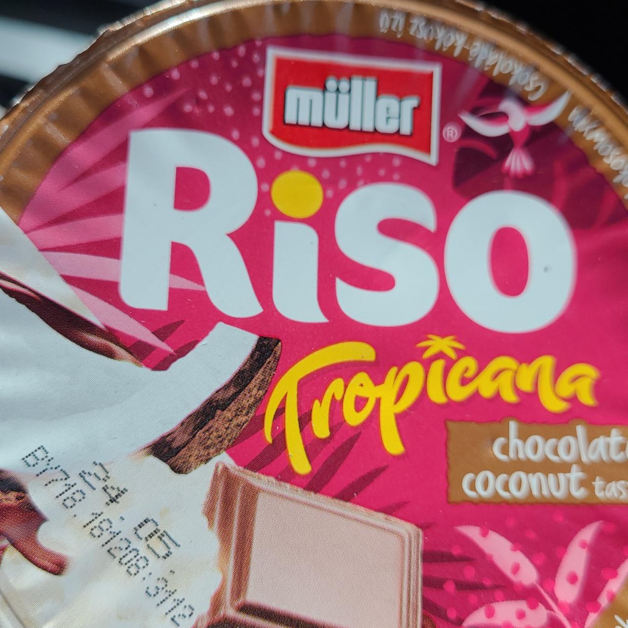 Fotografie - Riso Tropicana chocolate coconut taste Müller