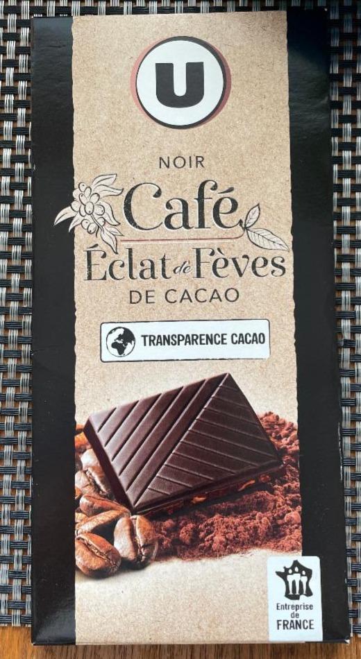 Fotografie - Noir café Éclats de Fèves de cacao U