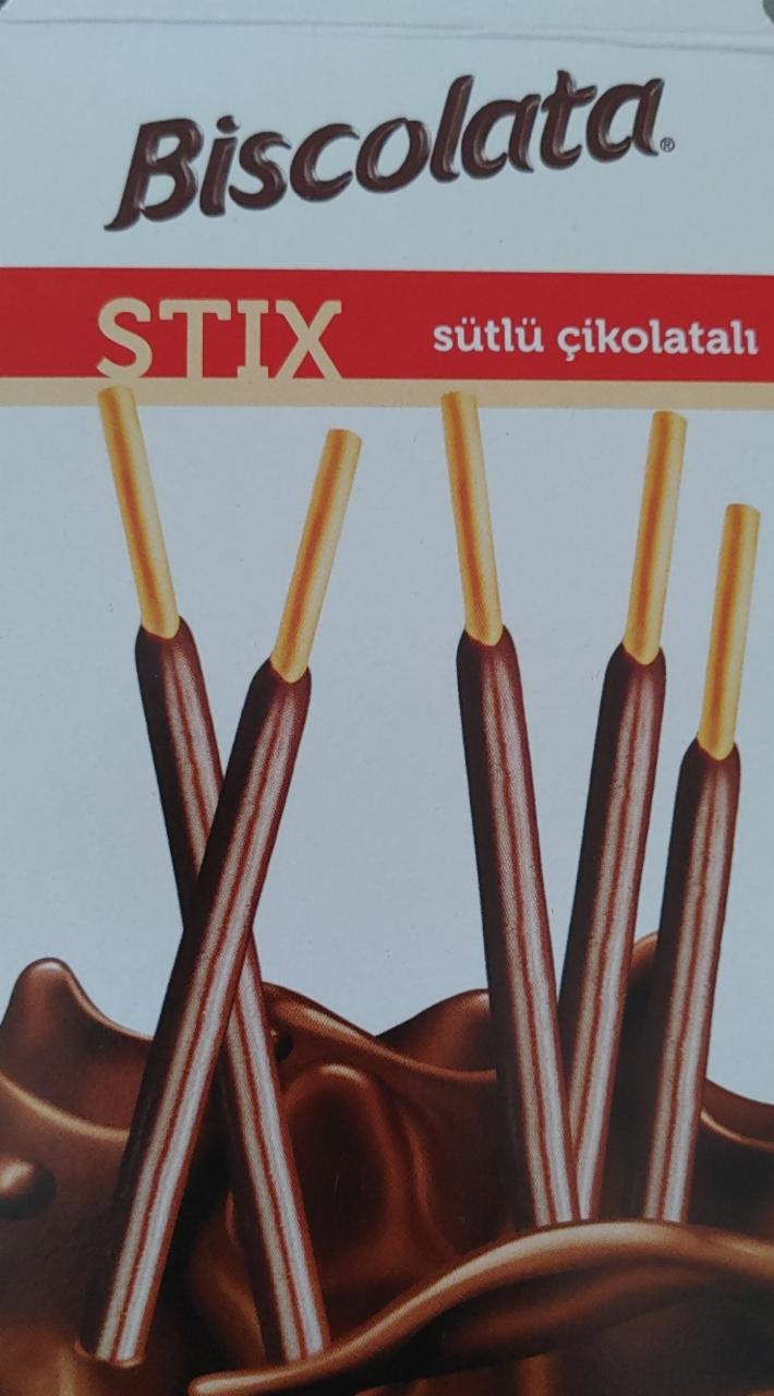 Fotografie - Biscolata STIX sütlü çikolatalı