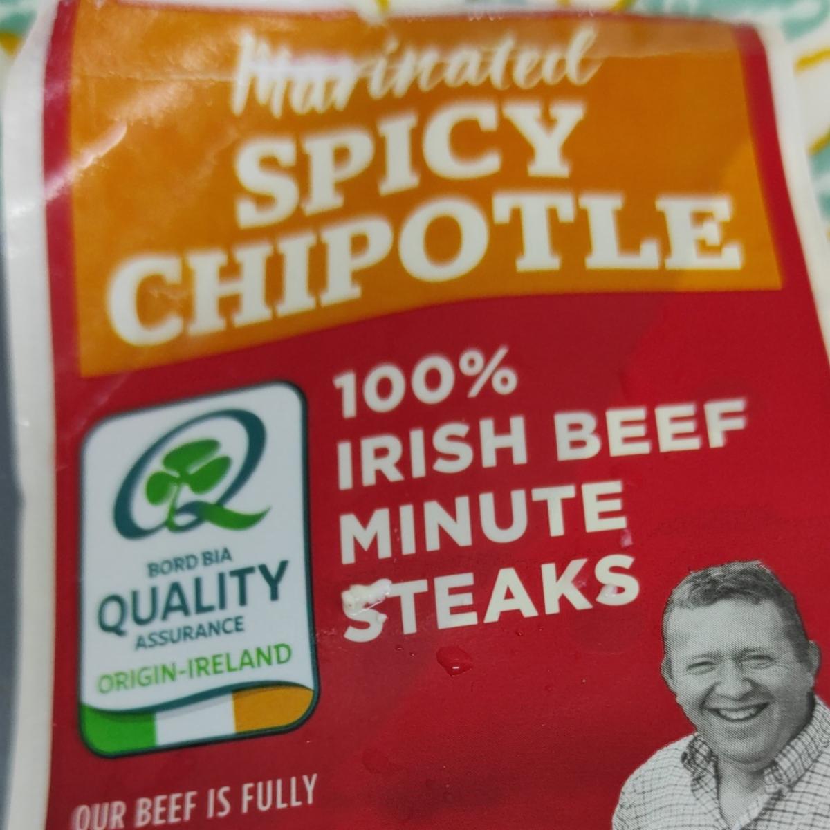 Fotografie - Spicy Chipotle 100% Irish Beef Minute Steaks