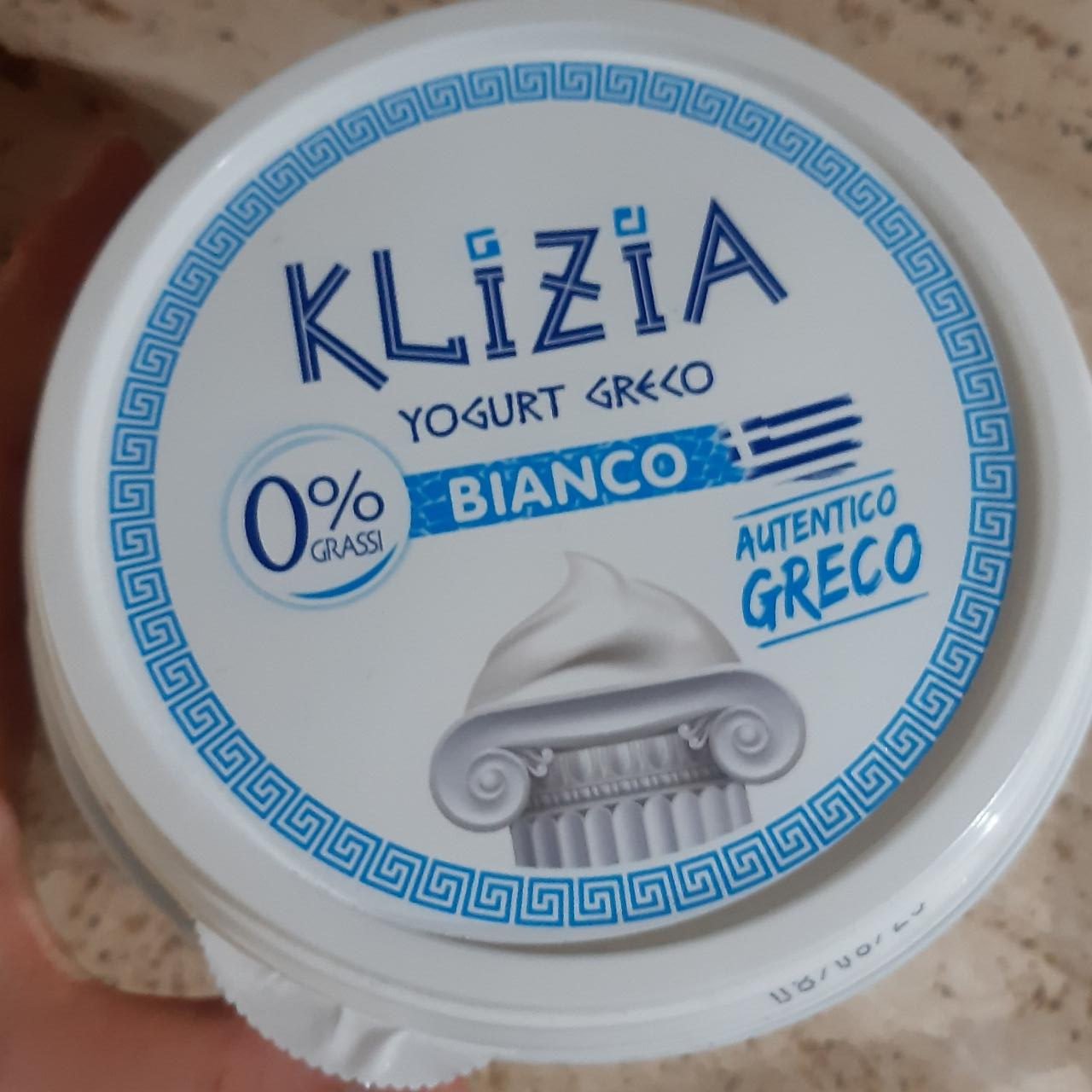 Fotografie - Yogurt greco bianco Klizia