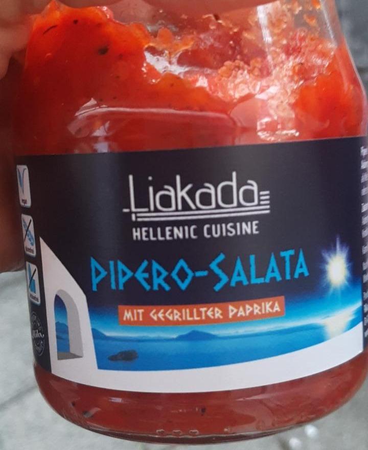 Fotografie - Pipero-Salata mit gegrillter Paprika Liakada