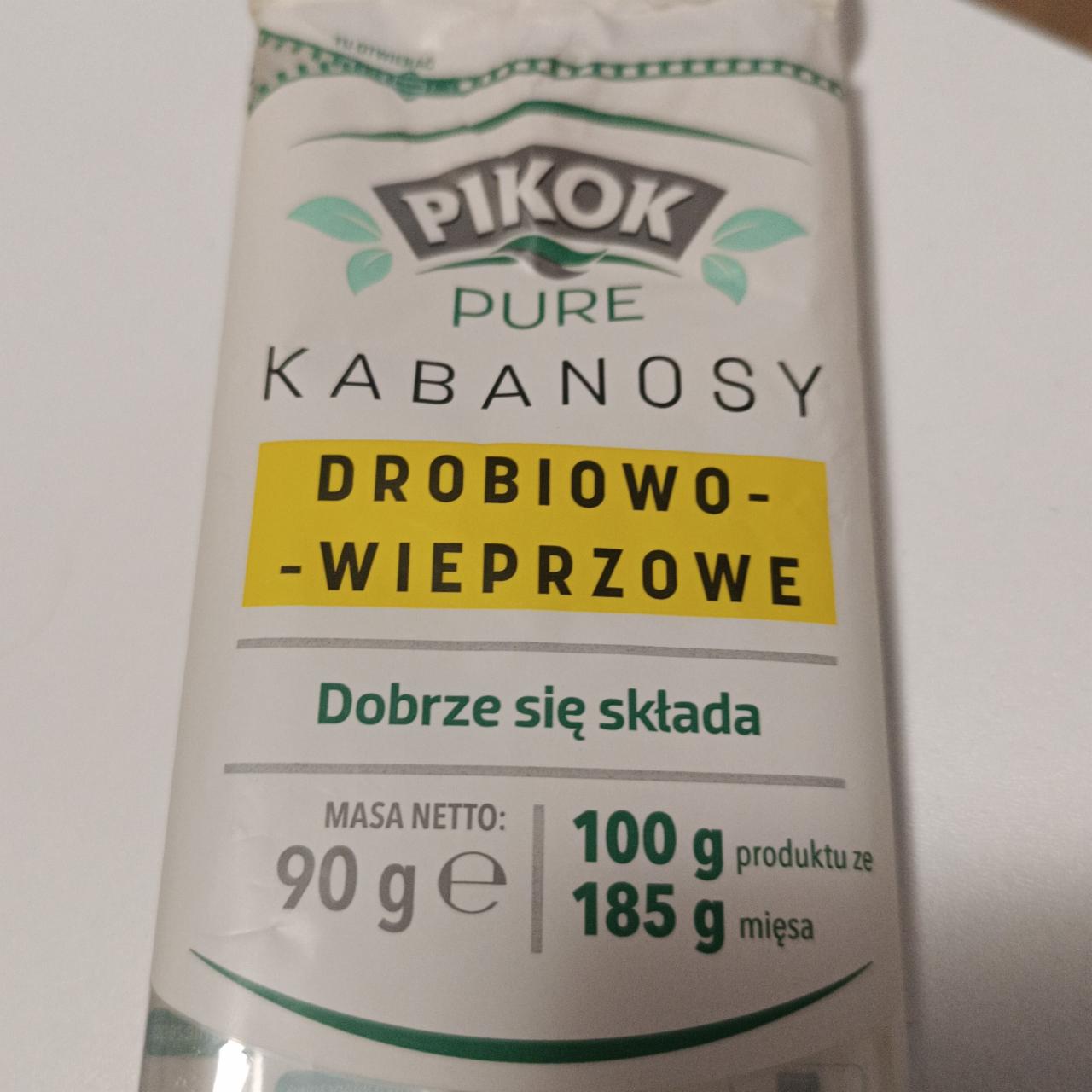 Fotografie - Kabanosy drobiowo-wieprzowe Pikok Pure