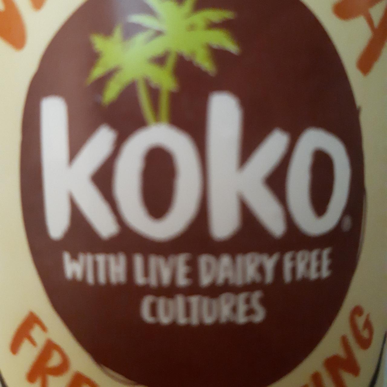 Fotografie - Koko with live Dairy Free cultures Vanilla