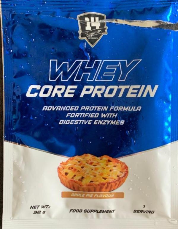 Fotografie - Whey core protein Apple pie flavour Superior 14