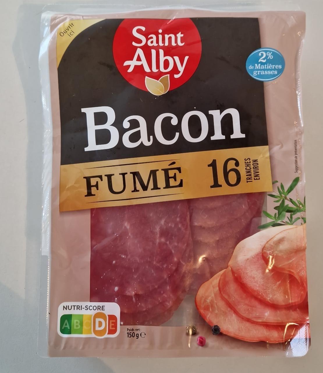Fotografie - Bacon fumé Saint Alby