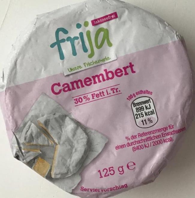 Fotografie - Camembert 30% Fett i. Tr. Frija
