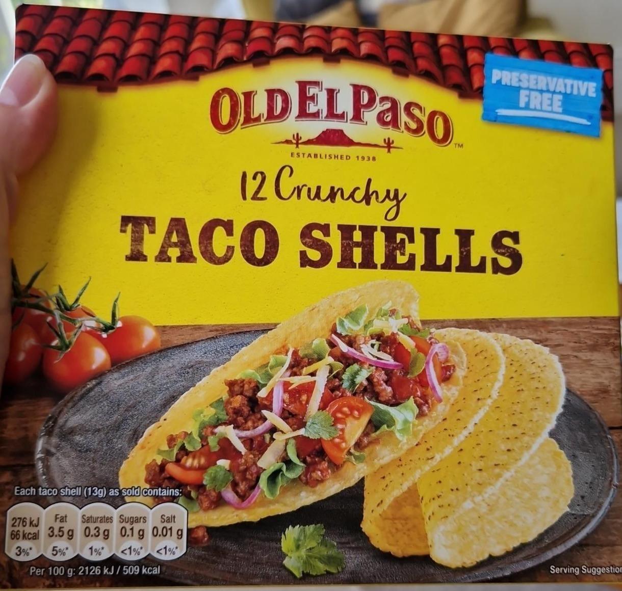 Fotografie - Crunchy Taco Shells Old El Paso