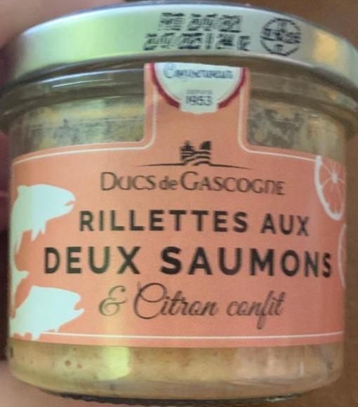 Fotografie - Rillettes aux deux saumons & Citron confit Ducs de Gascogne