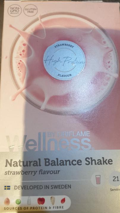 Fotografie - Wellness natural balance shake jahodový by Oriflame