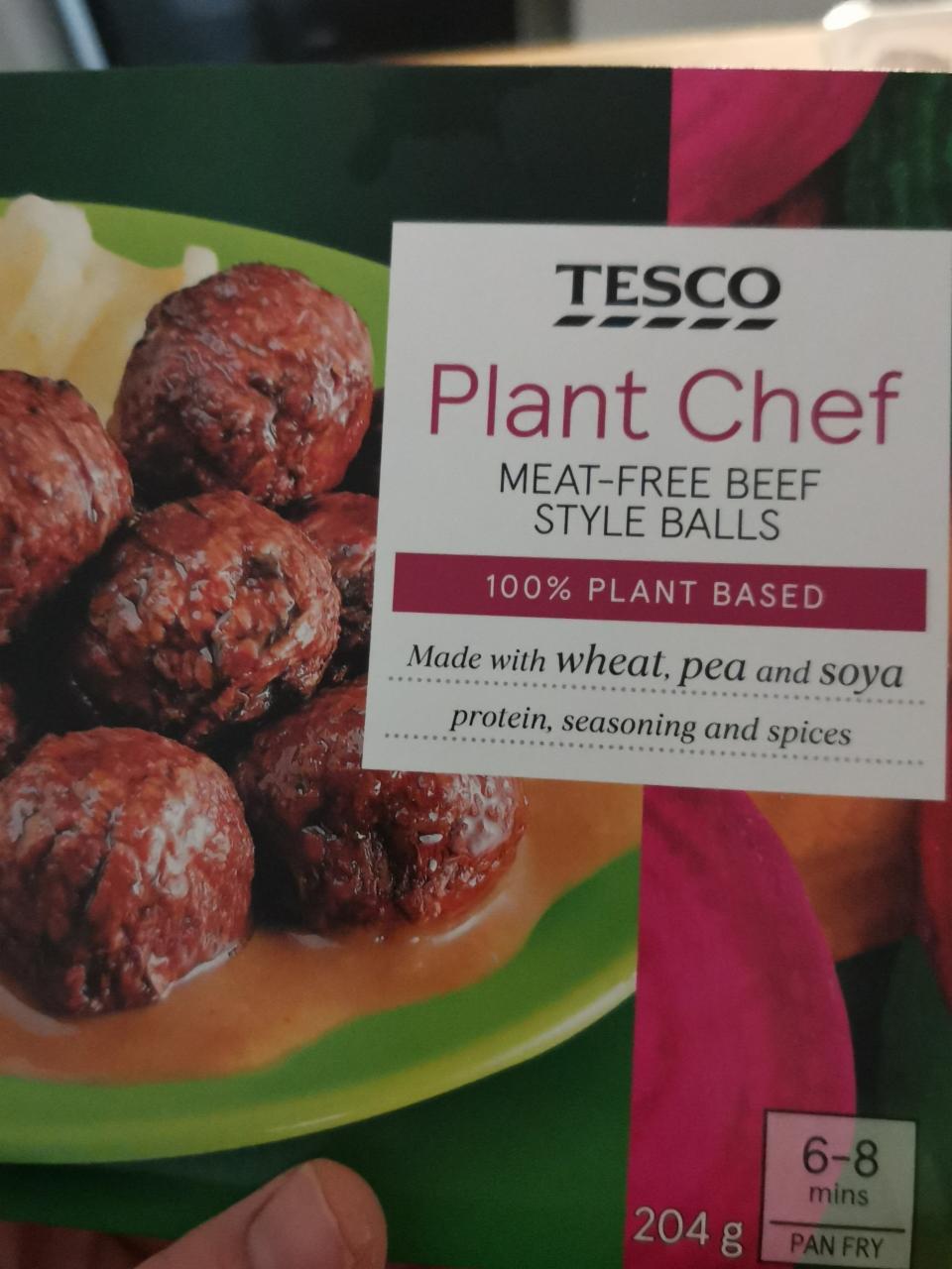 Fotografie - Plant Chef Meat-free Beef Style Balls Tesco
