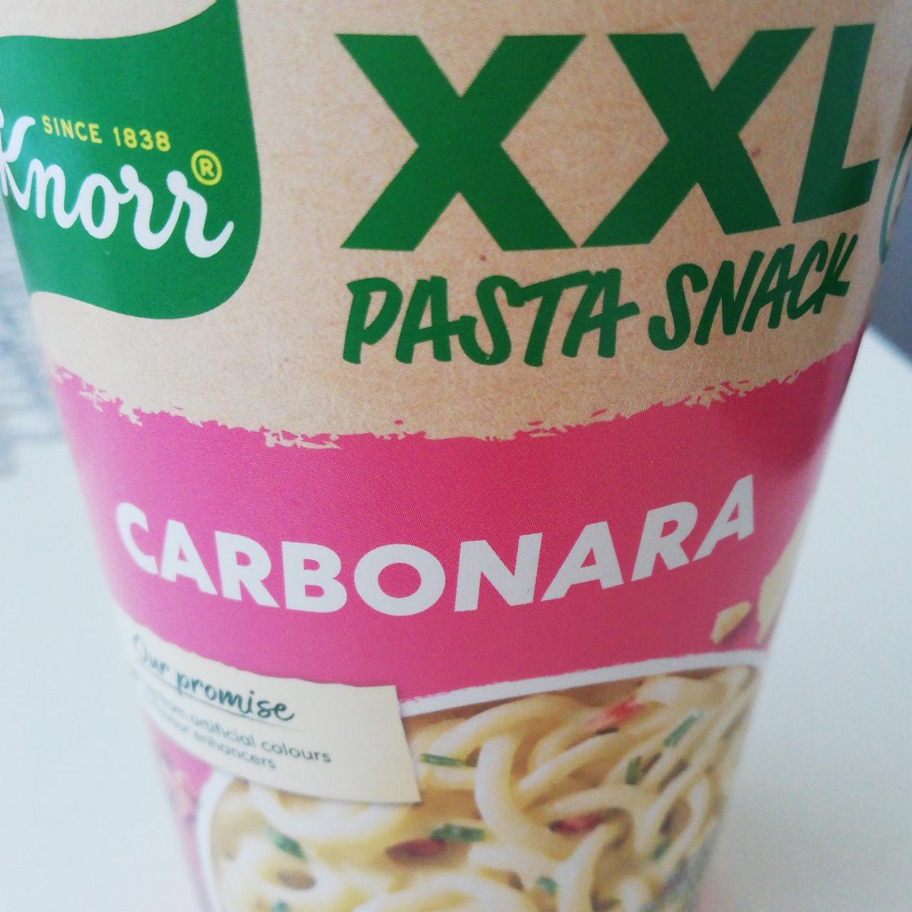 Fotografie - XXL Pasta Snack Carbonara Knorr