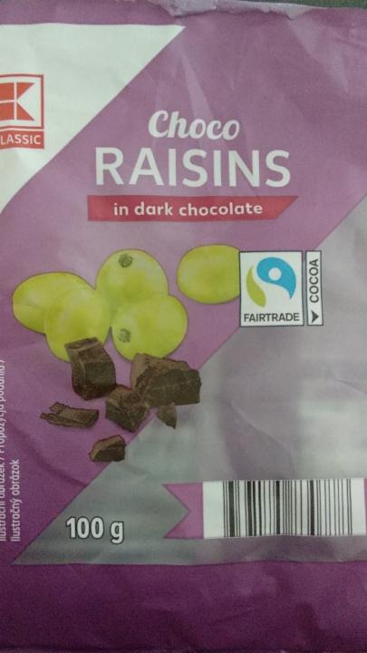 Fotografie - Choco Raising in dark chocolate K-Classic