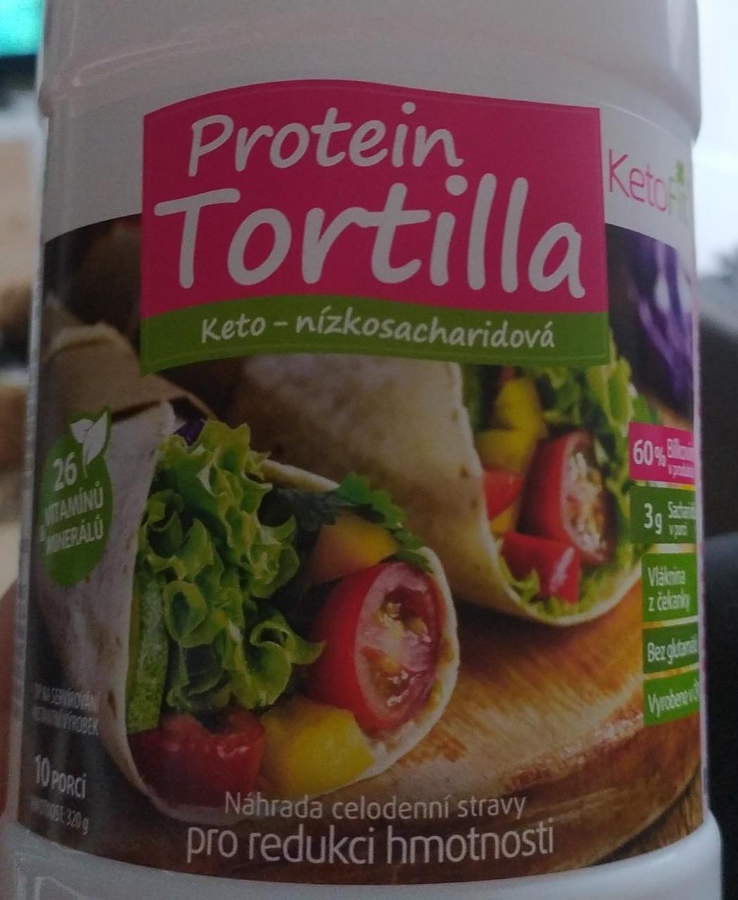 Fotografie - Protein Tortilla Keto - nízkosacharidová Ketofit