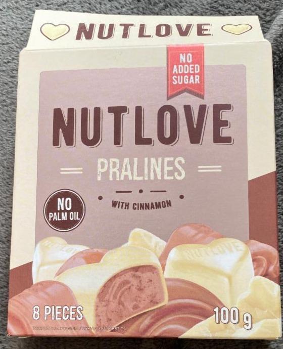 Fotografie - NUTLOVE Pralines with cinnamon Allnutrition
