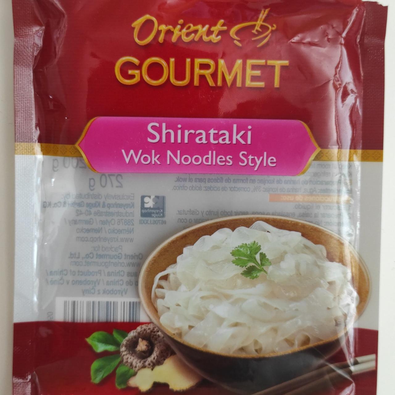 Fotografie - Shirataki Wok Noodles Style Orient Gourmet