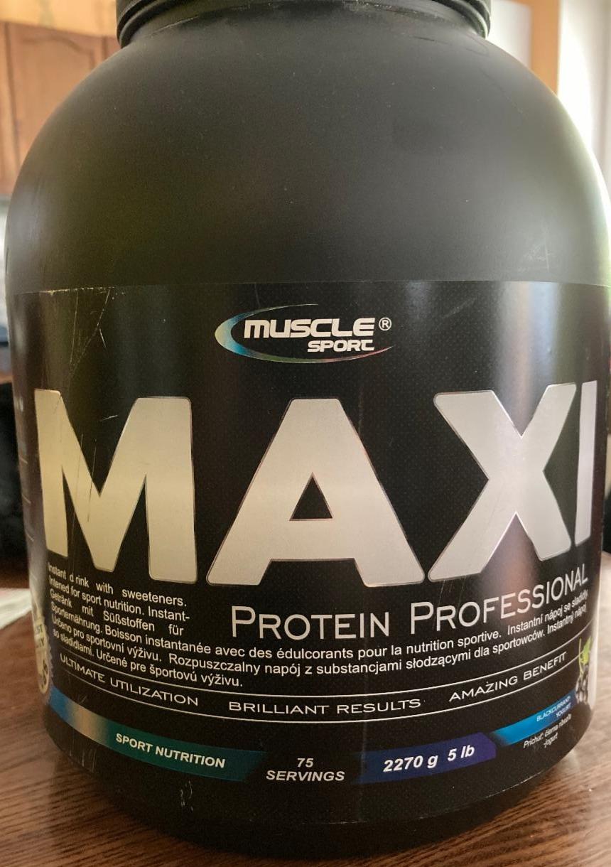 Fotografie - MAXI Protein Professional Muscle sport