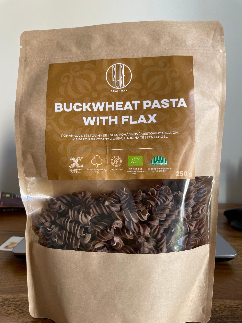 Fotografie - Buckwheat pasta with flax BrainMax
