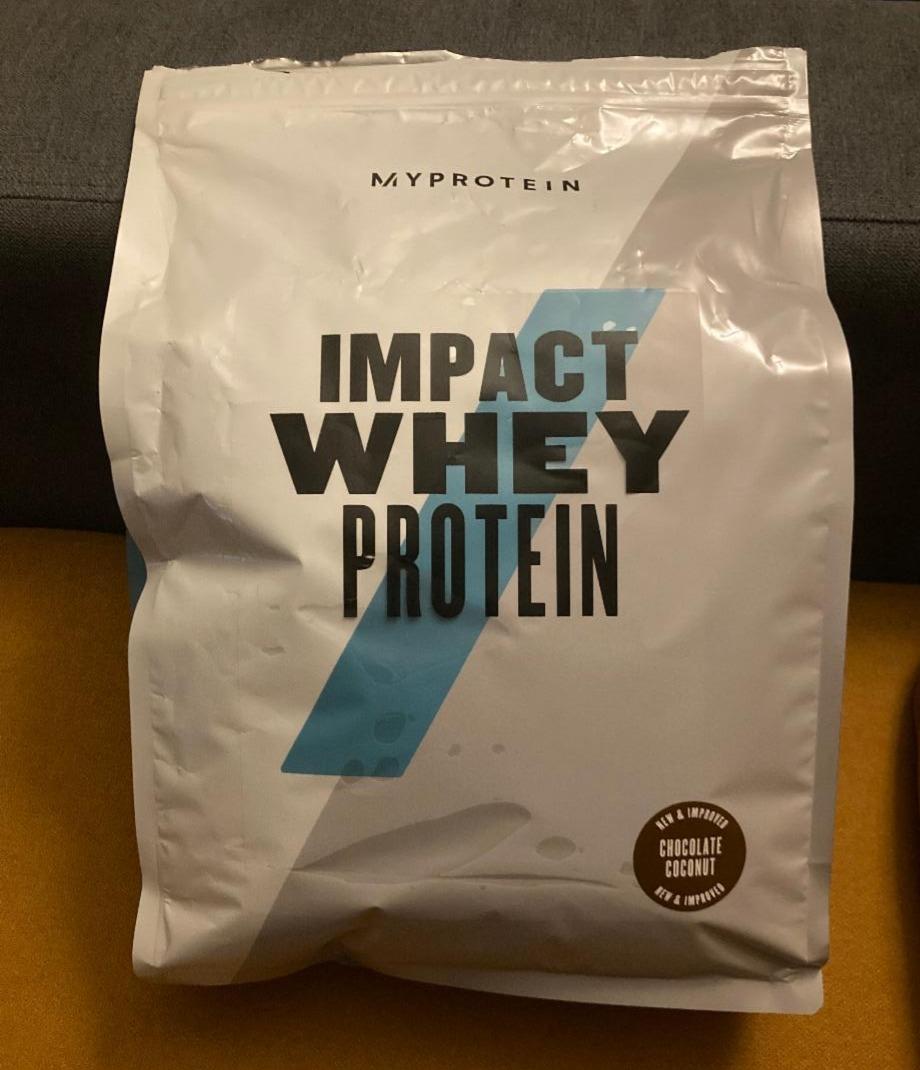 Fotografie - Impact Whey protein Chocolate Coconut MyProtein