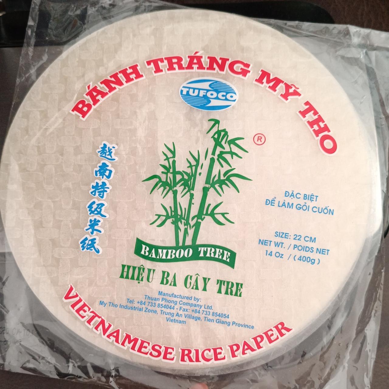 Fotografie - Vietnamese Rice Paper Tufoco