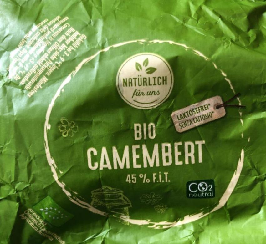 Fotografie - Bio Camembert 45% laktosefrei Natürlich für uns