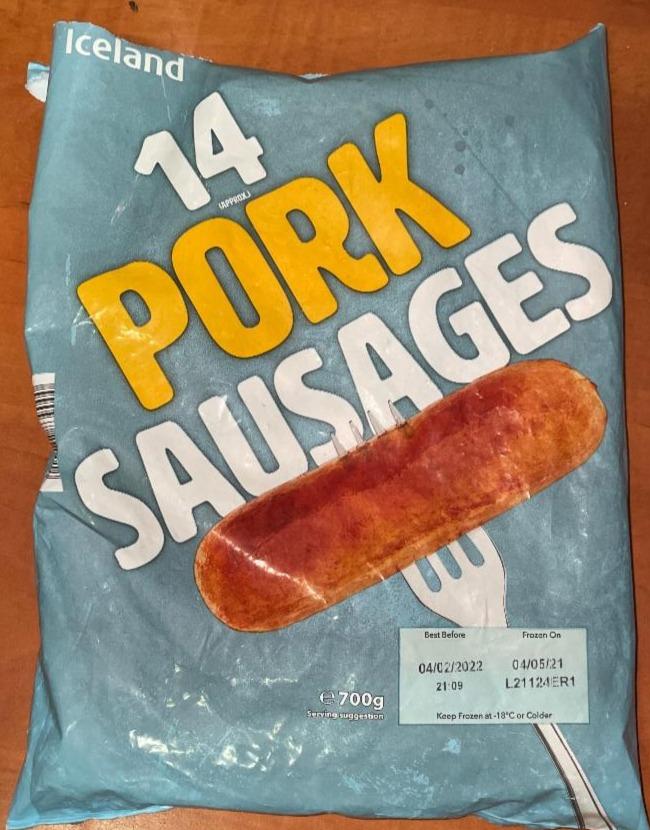 Fotografie - 14 Pork Sausages Iceland