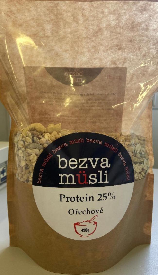 Fotografie - Bezva müsli Protein 25% Ořechové Bezva zdraví