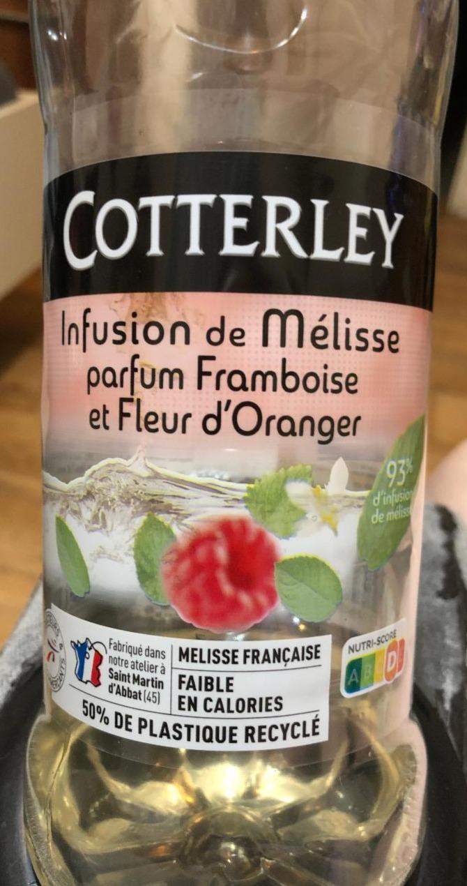 Fotografie - Infusion de Mélisse parfum Framboise et Fleur d'Oranger Cotterley