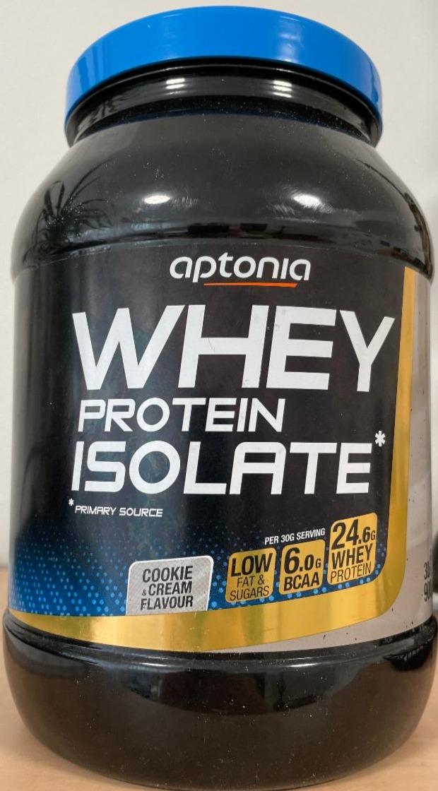 Fotografie - Whey Protein Isolate Cookie & Cream Aptonia