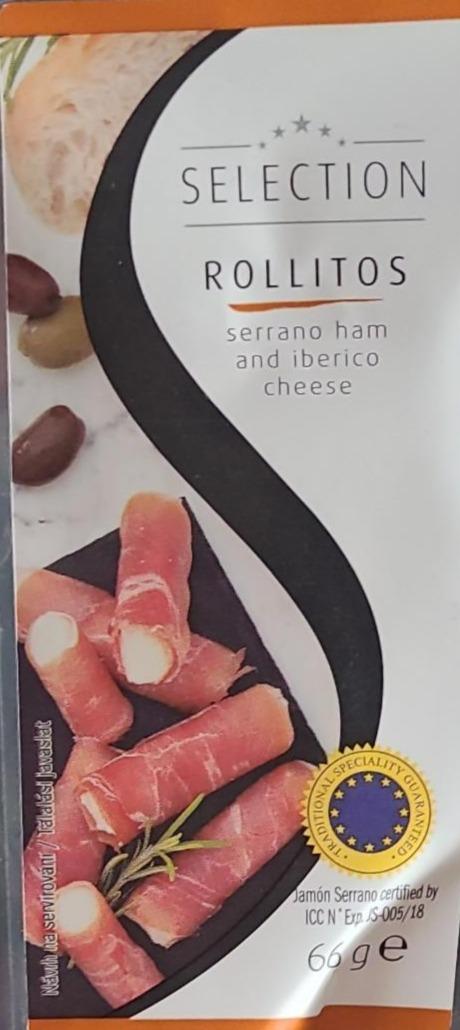 Fotografie - Rollitos serrano ham and iberico cheese Selection