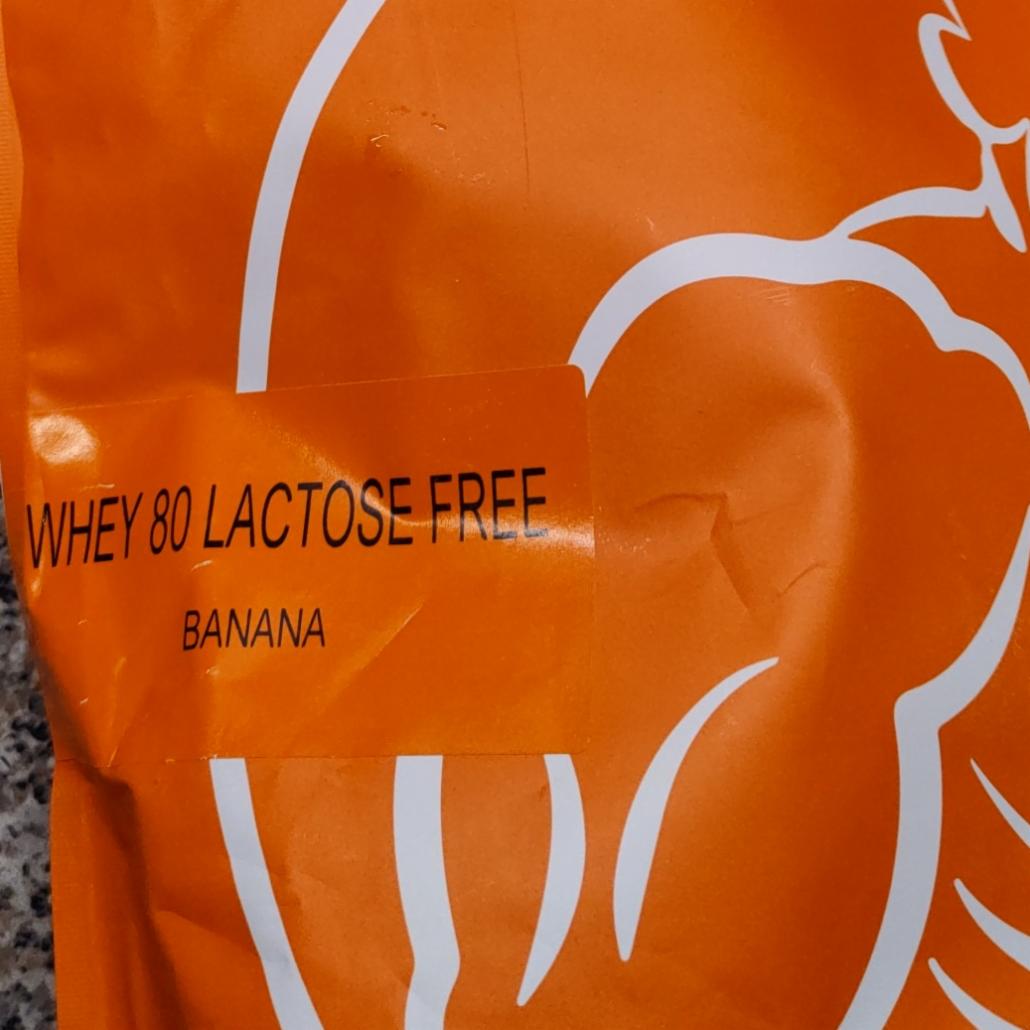 Fotografie - Whey 80 Lactose Free Banana StillMass