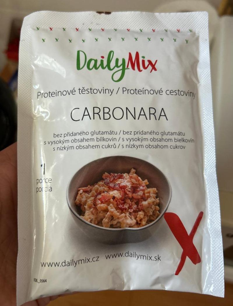 Fotografie - Proteinové těstoviny Carbonara DailyMix
