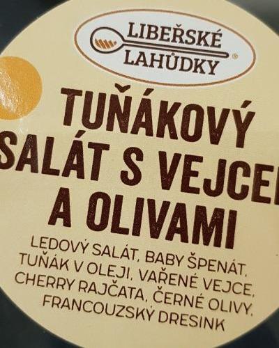 Fotografie - Tuňákový salát s vejcem a olivami Libeřské lahůdky