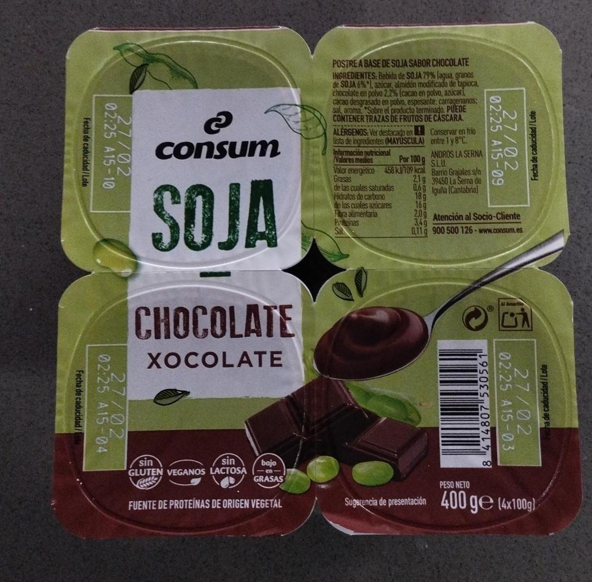 Fotografie - Soja chocolate Consum