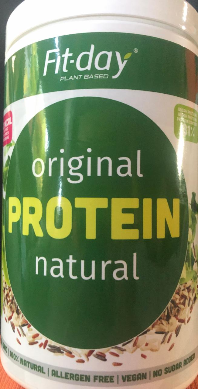 Fotografie - Fit-day plant based PROTEIN natural