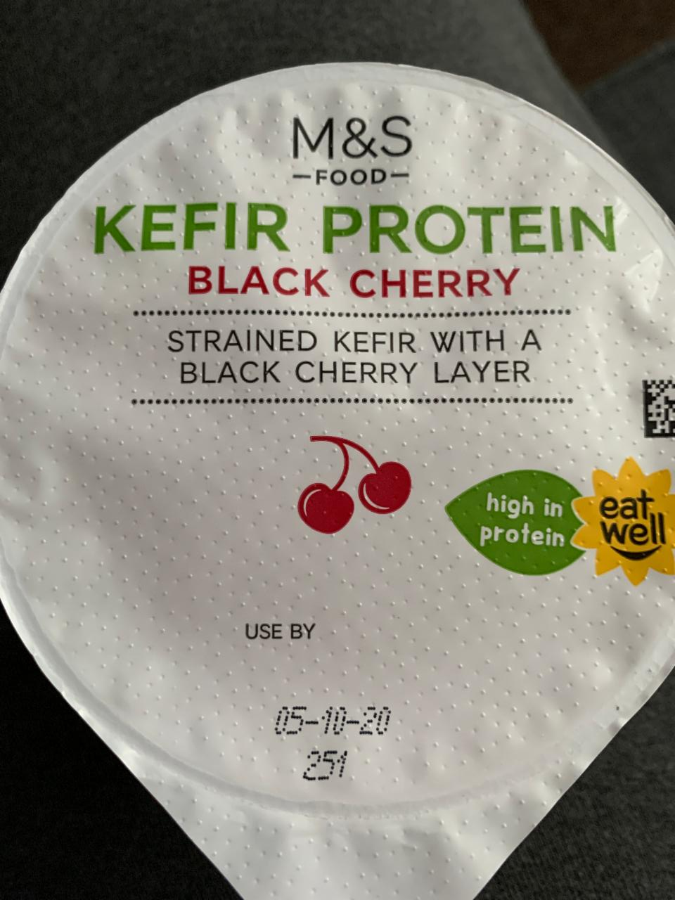 Fotografie - kefir protein black cherrry