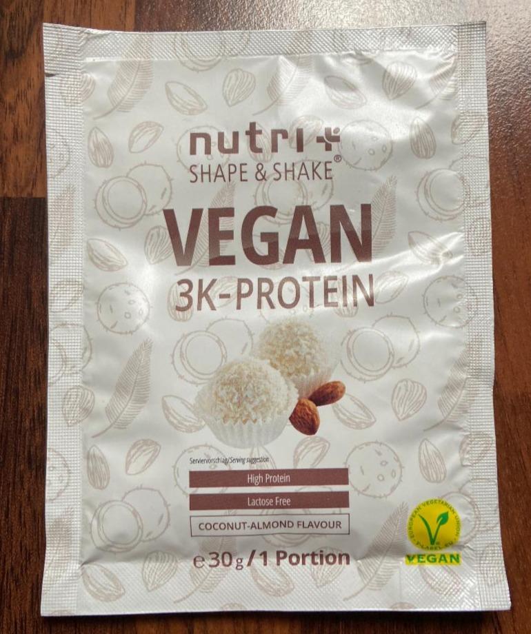 Fotografie - Shape & Shake Vegan 3K-Protein Nutri+