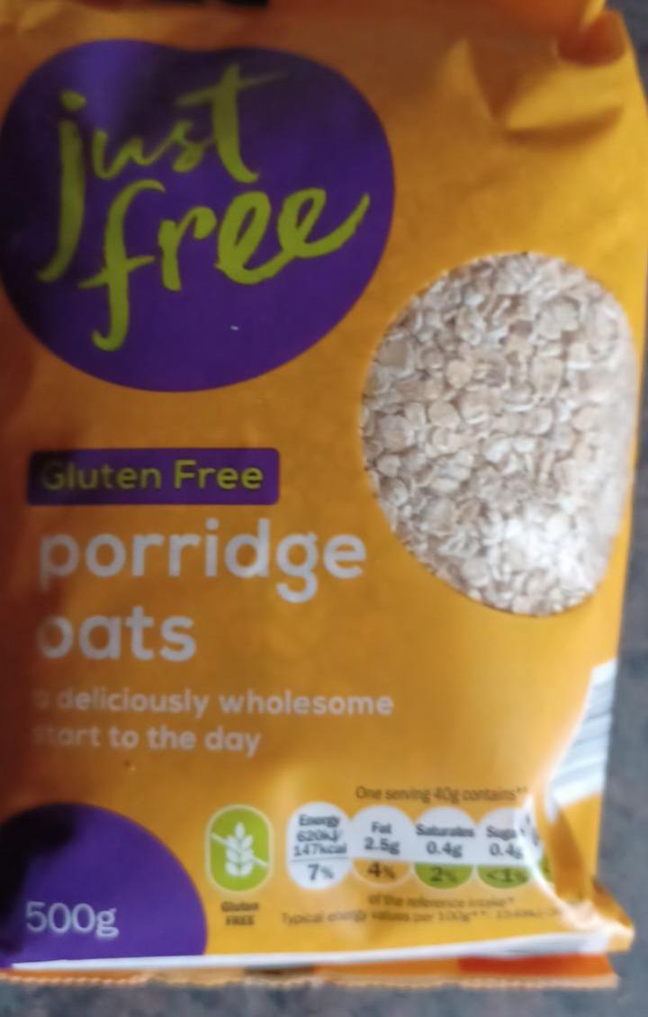 Fotografie - Gluten free Porridge Oats Just Free