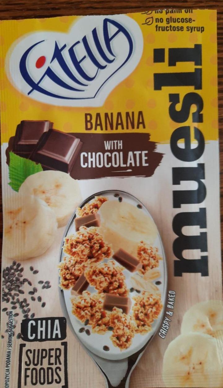 Fotografie - Muesli Banana with Chocolate Fitella
