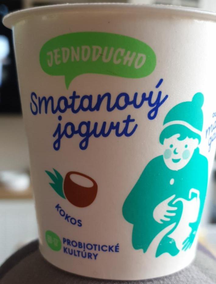 Fotografie - Jednoducho smotanový jogurt kokos Malý Gazda