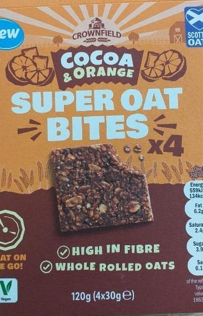 Fotografie - Cocoa & Orange Super Oat Bites Crownfield