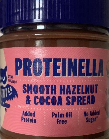Fotografie - Proteinella Smooth Hazelnut & Cocoa spread HealthyCo