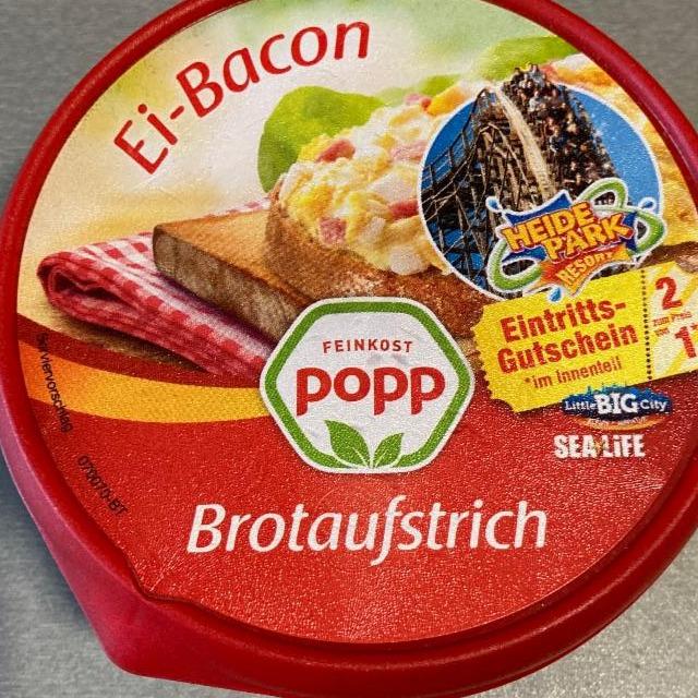 Fotografie - Ei-Bacon Brotaufstrich Feinkost popp