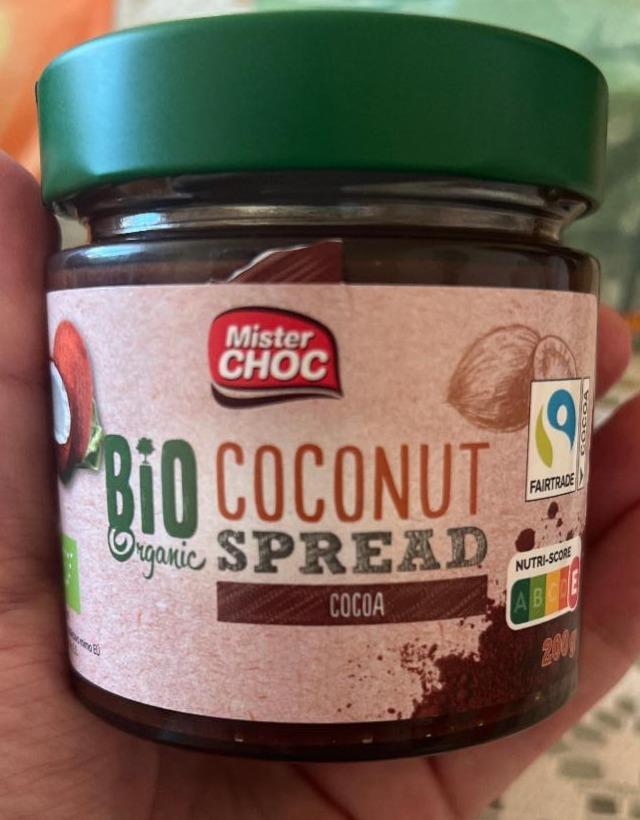 Fotografie - bio coconut cocoa spread Mister Choc