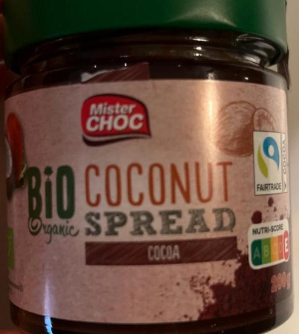 Fotografie - bio coconut cocoa spread Mister Choc