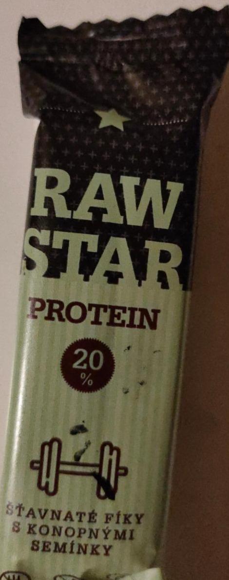 Fotografie - RawStar protein Šťavnaté fíky s konopnými semínky 